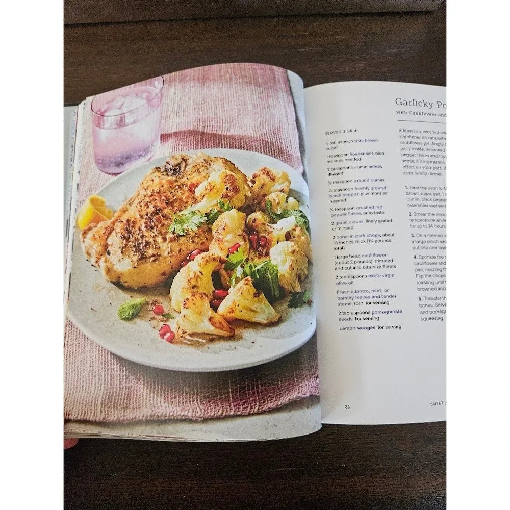 Dinner in One Melissa Clark Hardcover Cookbook One-Pan Meals
